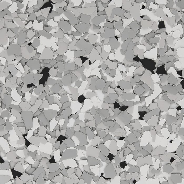 Simiron Feather Gray decorative chip blend